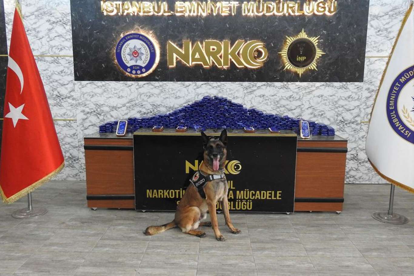 İstanbul'da 73 kilogram afyon sakızı ele geçirildi